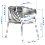 Courtyard Garden Leisure Armchair