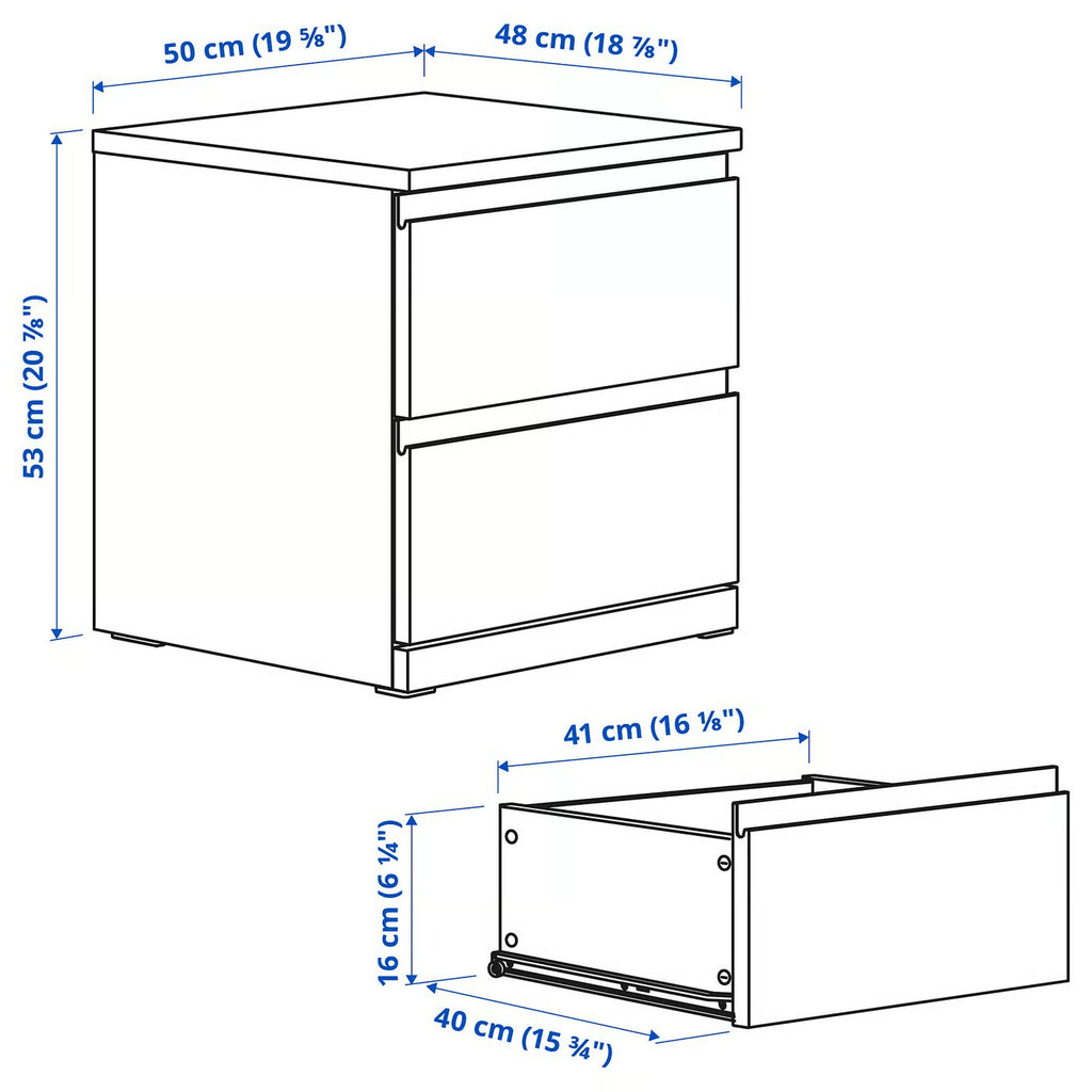 Minimalist Modern Bedside Storage Cabinet
