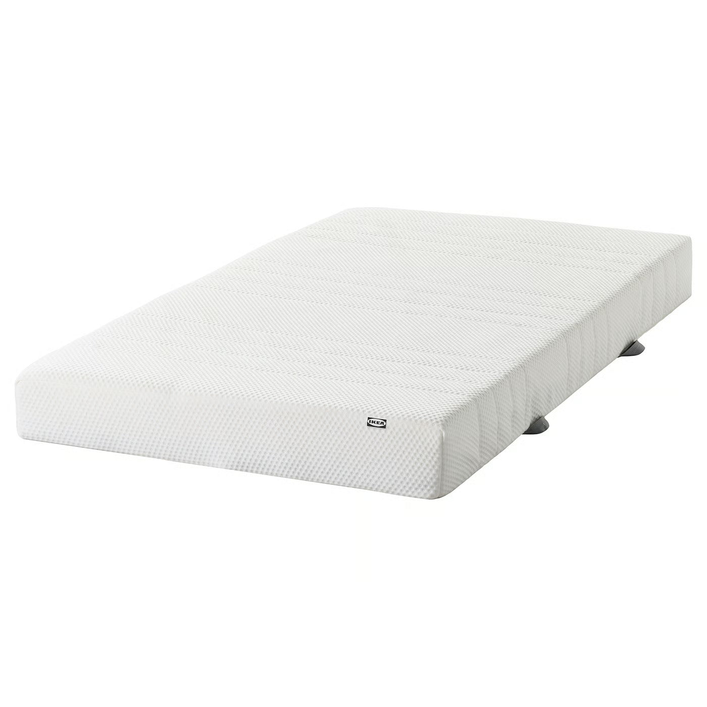 Minimalist White Knitted Fabric Mattress