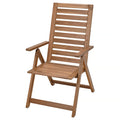 Natural Wood Tone Foldable Outdoor Leisure Chair