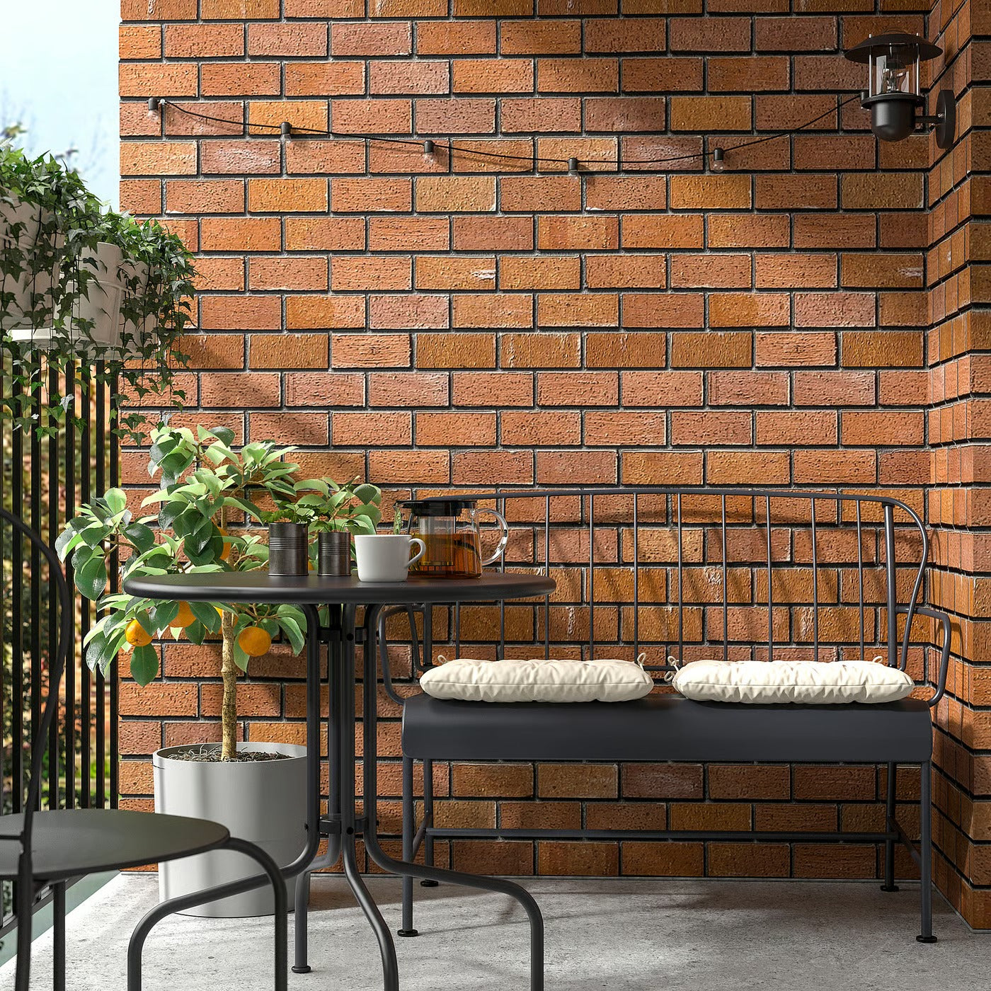 Rust Resistant Leisure Bench For Patios And Gardens