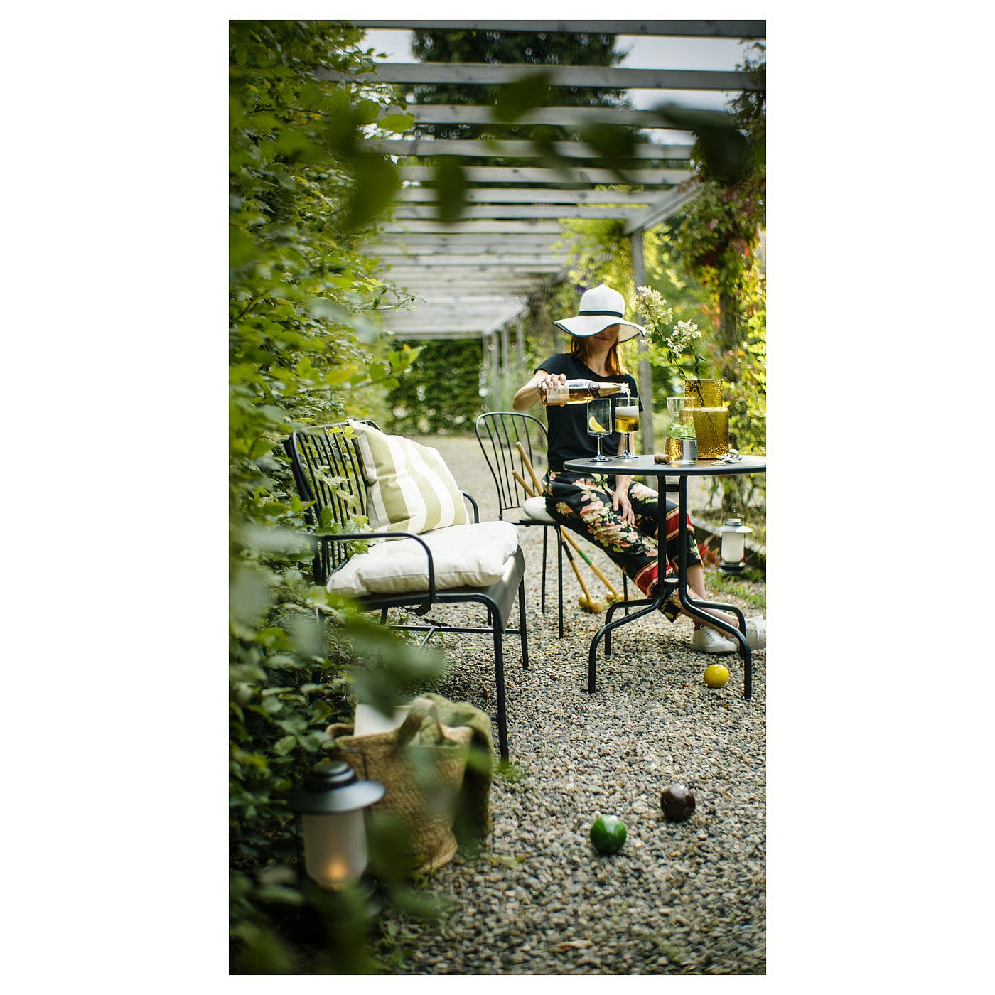 Rust Resistant Leisure Bench For Patios And Gardens