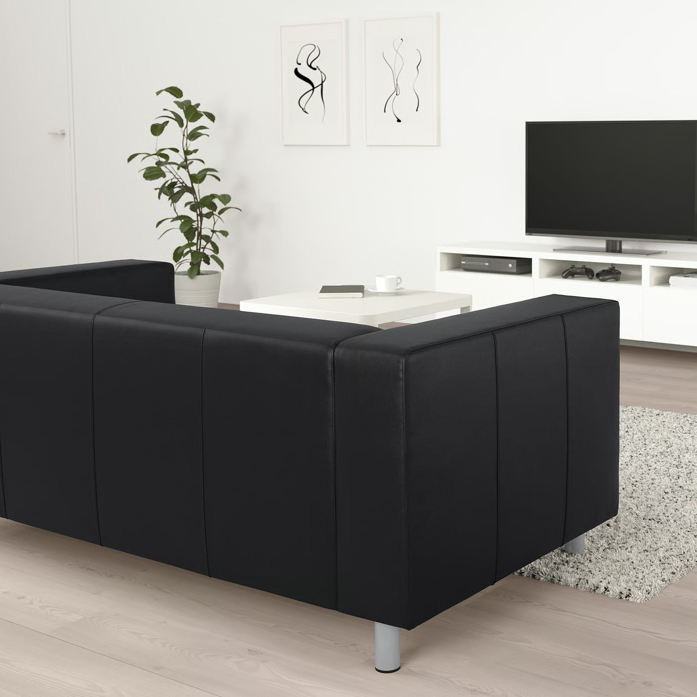 Versatile Compact Sofa For Living Rooms And Offices
