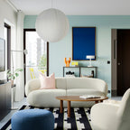 Wabi Sabi Style Living Room Laid Back And Relaxed Sofa